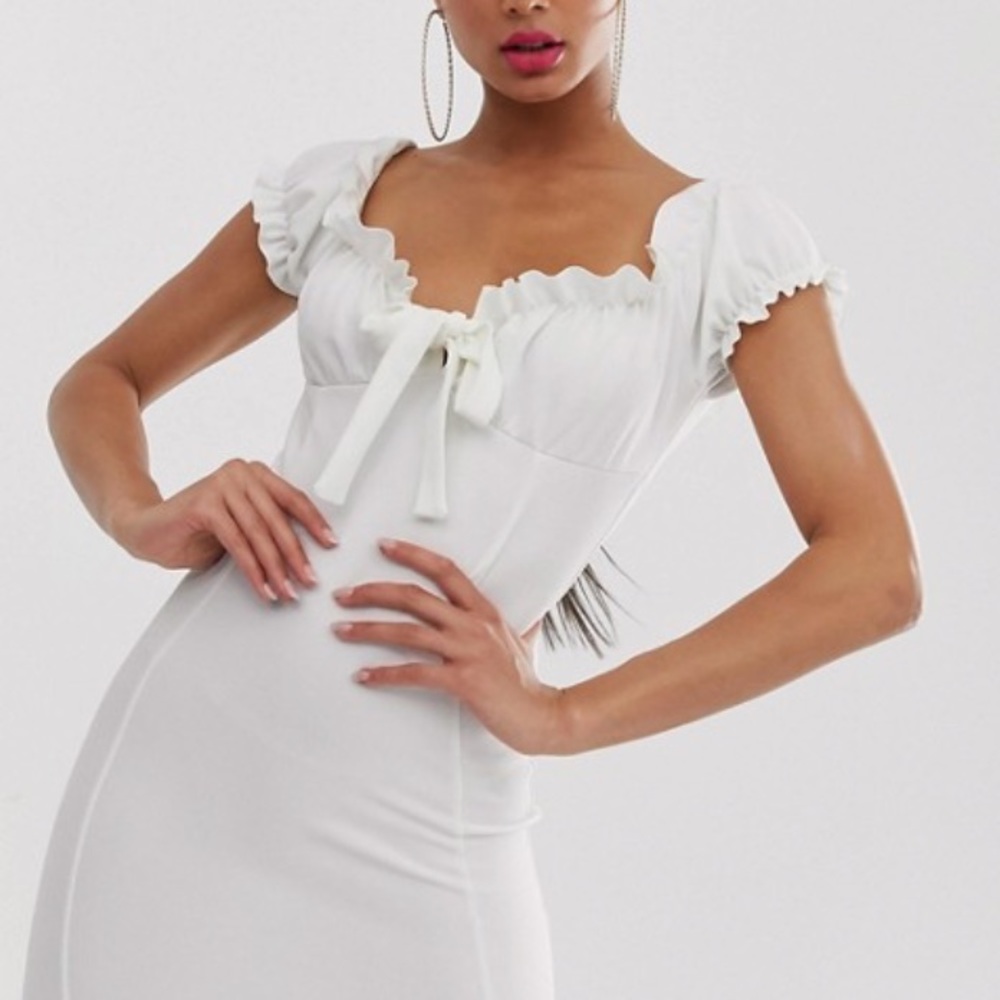 Missguided milkmaid mini dress 🐰 NWOT ❕